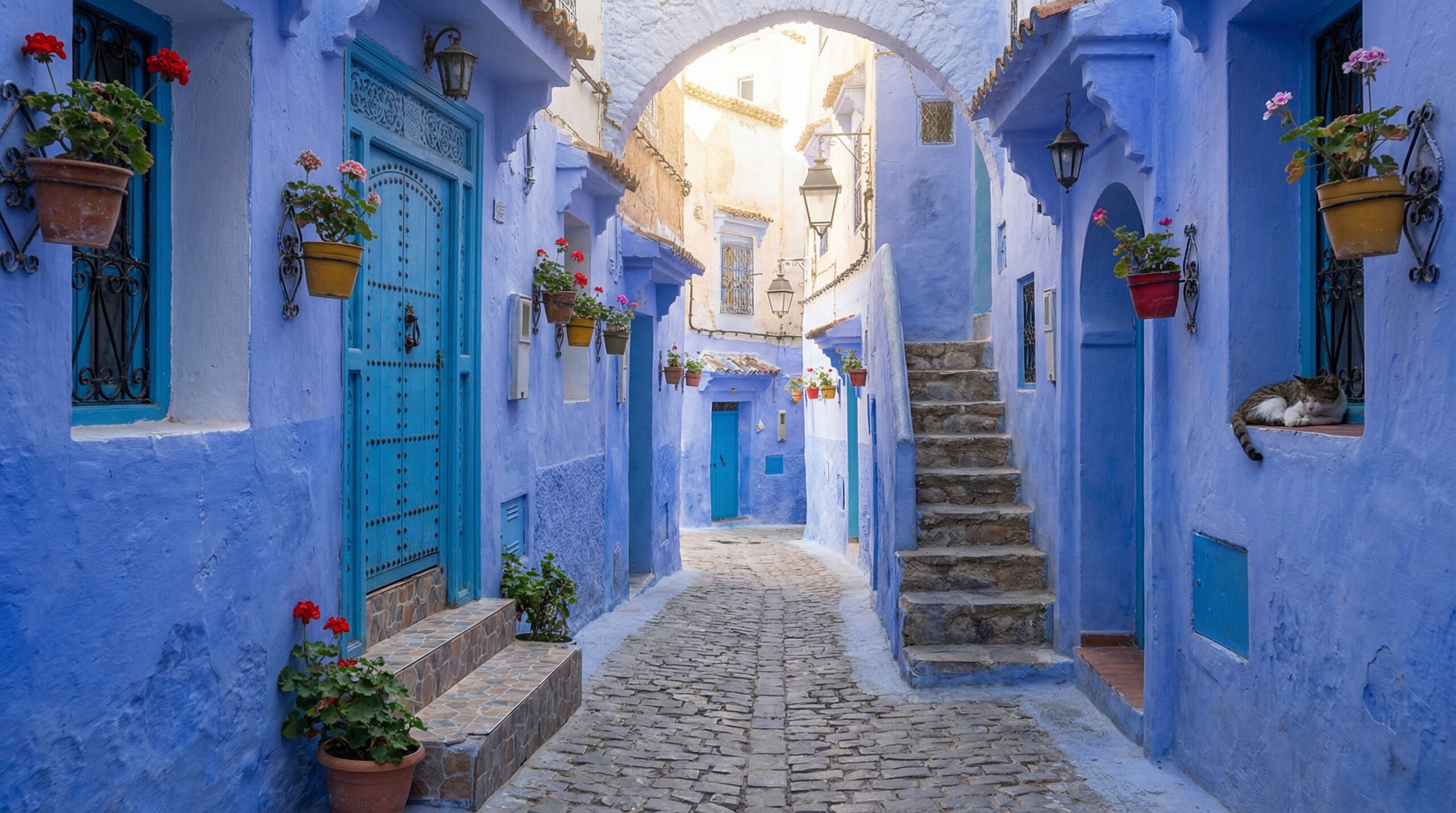 Beautiful_narrow_blue_street_in_chefchaouen_morocc_delpmaspu scaled